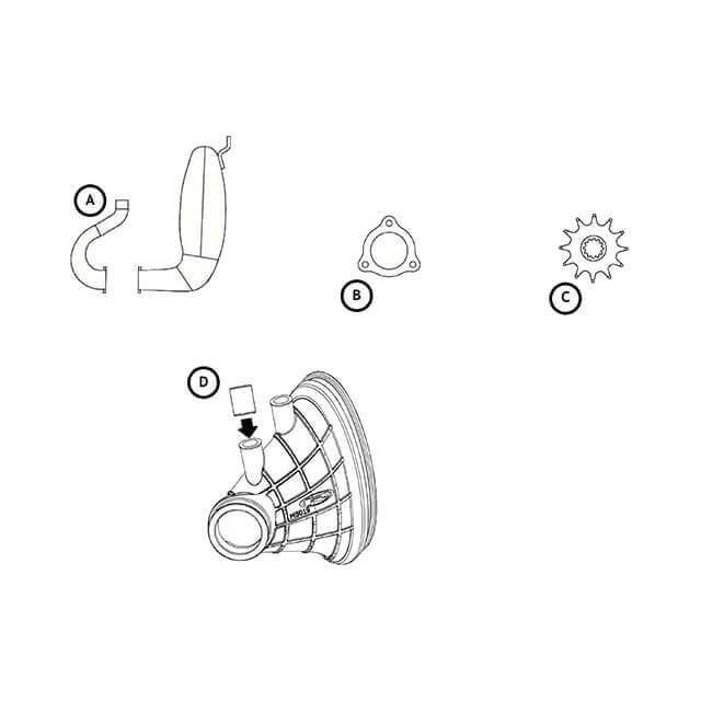 Kit de deslimitação Tune UP 2 Rieju MRT SM / PRO 50 euro 5