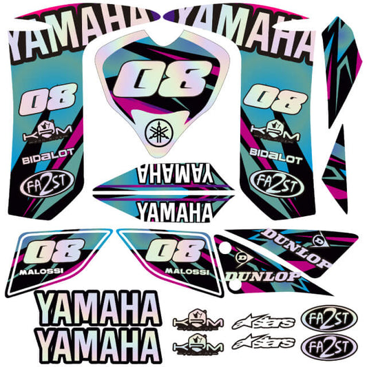 Kit de autocolantes Yamaha Jog R/RR holográfico
