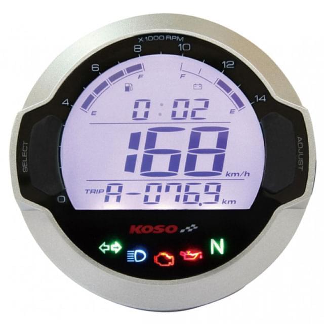 Multi-function indicator DL-03S D64 0-360 km/h - 15000 RPM (CE) Koso