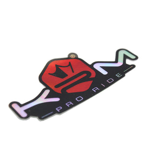 KRM Pro Ride Holographic Sticker 8x4cm