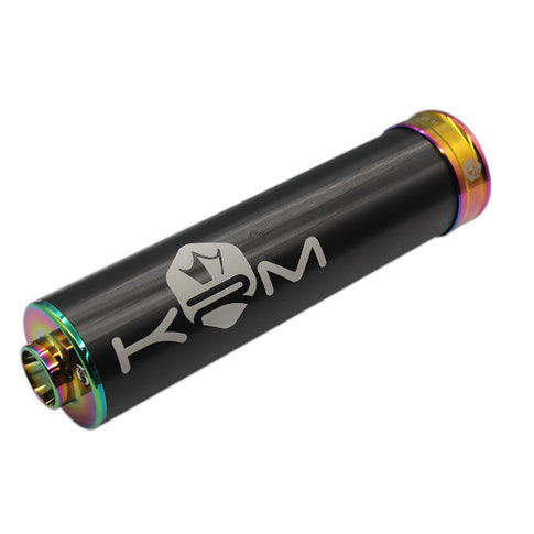 Silenciador 50-70cc aluminio KRM