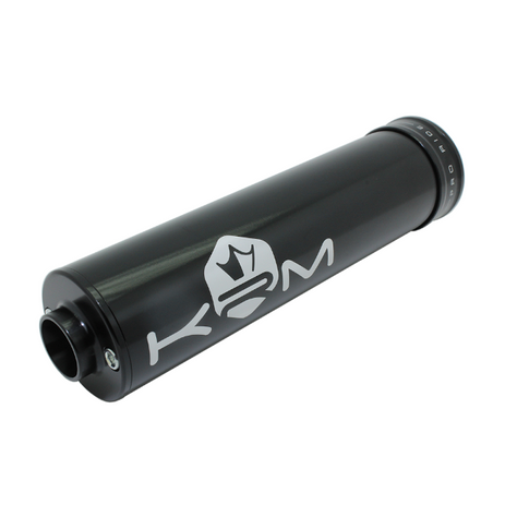 Silenciador escape KRM 70-90cc aluminio 19