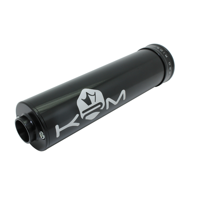 Silenciador escape KRM 90-110cc aluminio 19