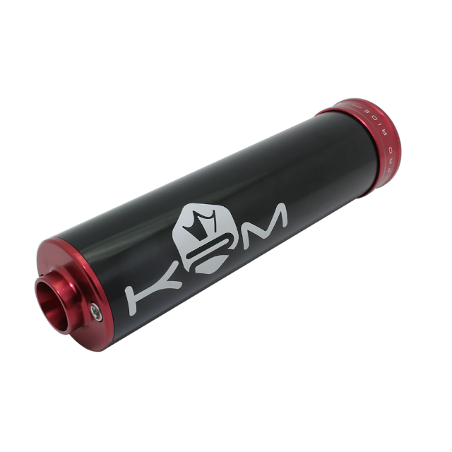 Silenciador escape KRM 90-110cc aluminio 19