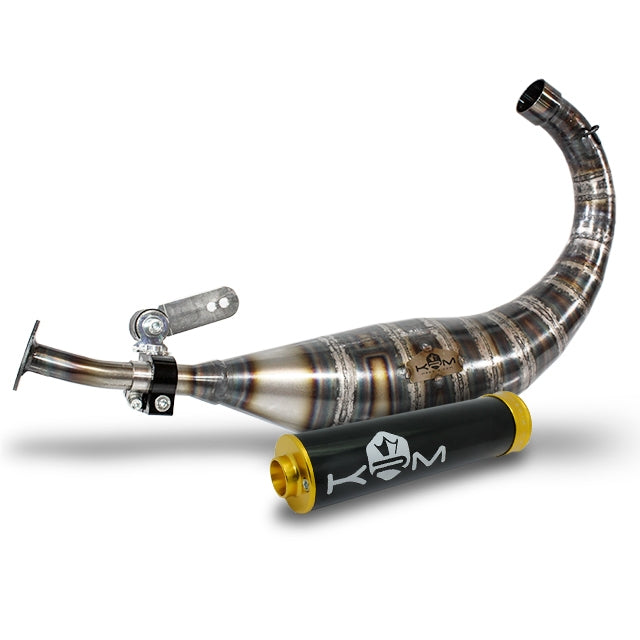 Complete KRM exhaust 90-100cc Derbi euro 2 / 3 / 4