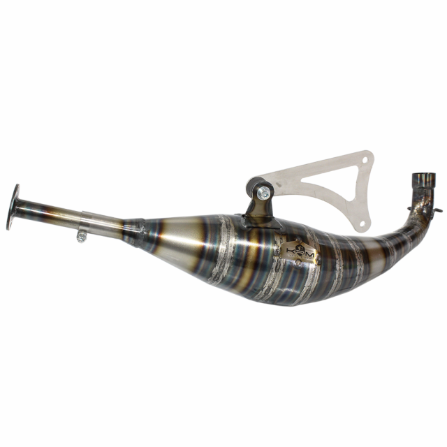 KRM 90-100cc Minarelli horizontal exhaust scarf