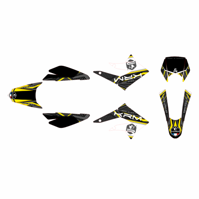 Kit de pegatinas Derbi X-Treme / Gilera SM 11-17 KRM