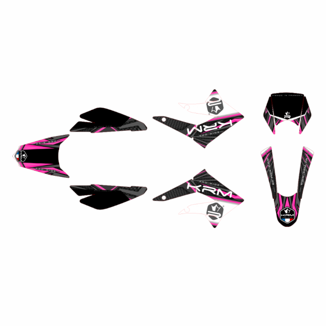 Kit de pegatinas Derbi X-Treme / Gilera SM 11-17 KRM
