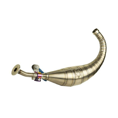 Bufanda de escape titanio KRM Minarelli AM6 100-115cc KR751F-738