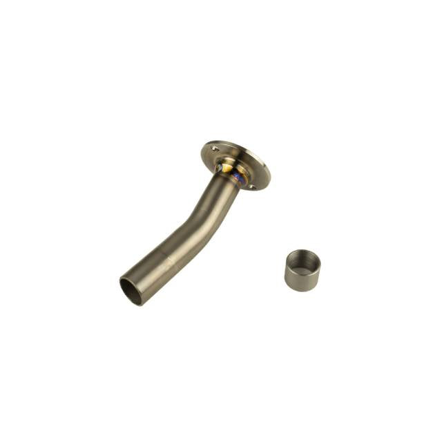 Bufanda de escape titanio azul KRM Derbi 90-100cc