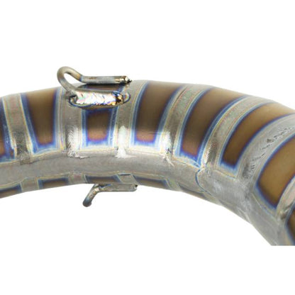 Cachecol de escape titânio bronze KRM Minarelli AM6 80-90cc