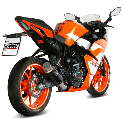 Silencieux MIVV Slip-On KTM Duke/RC 125/390 >17 (CE) - carbone