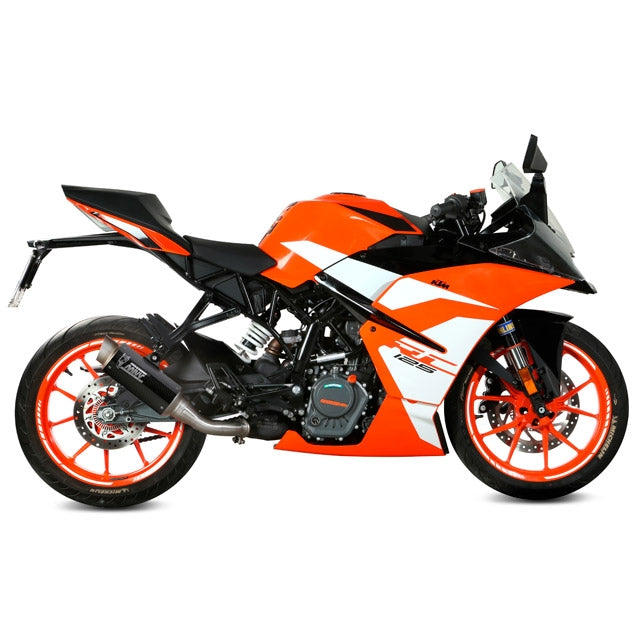 Silencieux MIVV Slip-On KTM Duke/RC 125/390 >17 (CE) - carbone