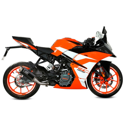 Silencieux MIVV Slip-On KTM Duke/RC 125/390 >17 (CE) - carbone
