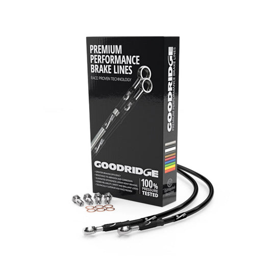 Front brake line Kawasaki Z900 ABS 17-19 Goodridge - Black