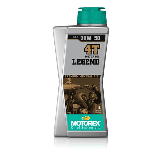 Aceite Motor LEGEND 4T 20W50 1L Motorex MT057H004T