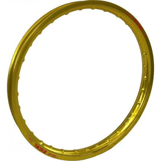 Llanta aluminio 1.40x19 32H Excel - amarillo GBA404