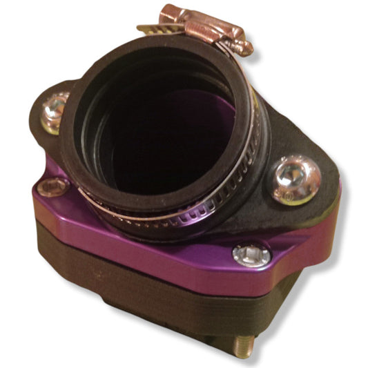 Kit pipe d’admission avec boîte à clapets d=45mm CNC LMR