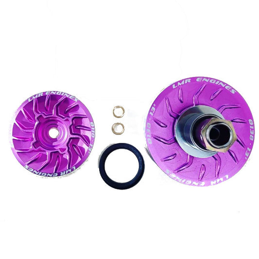 Kit de poleas y ventilador LMR Piaggio scooter cárter largo