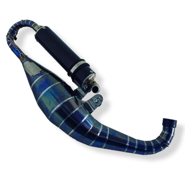 Échappement LMR cylindre 115cc - acier inoxydable chromé