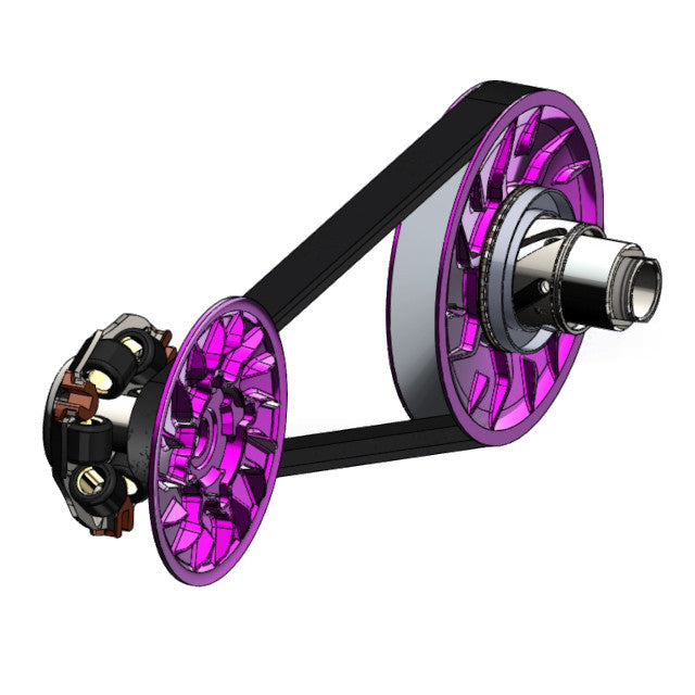 Piaggio scooter long crankcase transmission kit LMR