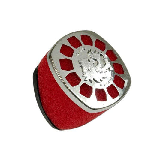 Filtro de potencia Malossi E14, conexión 38mm curvado 30° 0411461