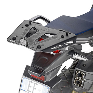 Monokey Trekker Rack Black Line Givi anodized-black aluminium luggage rack