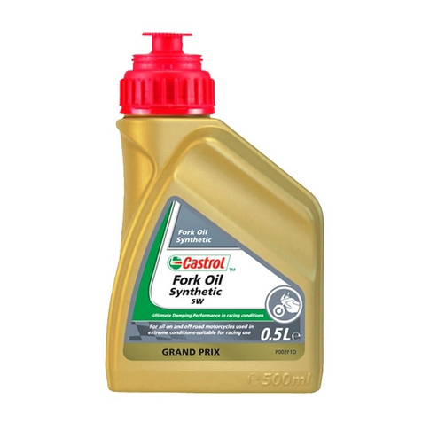 Aceite horquilla 5W 0,5L Castrol Synthetic MAFOR05W2