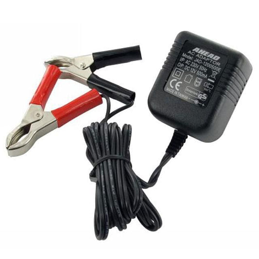 Cargador de batería 12V 0.5A 500mA Motoforce