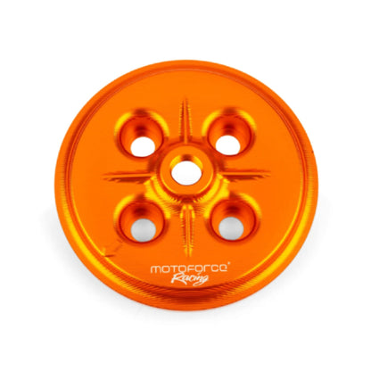 Tapa prensa embrague Minarelli AM6 CNC Motoforce - naranja