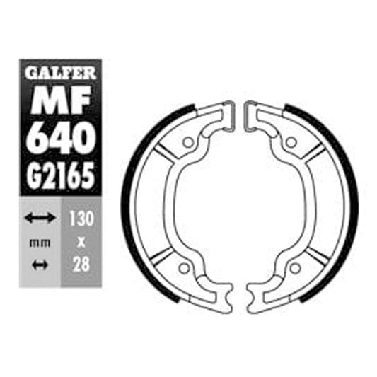 Zapatas de freno Yamaha YBR / Teo´s 125 Galfer MF640G2165