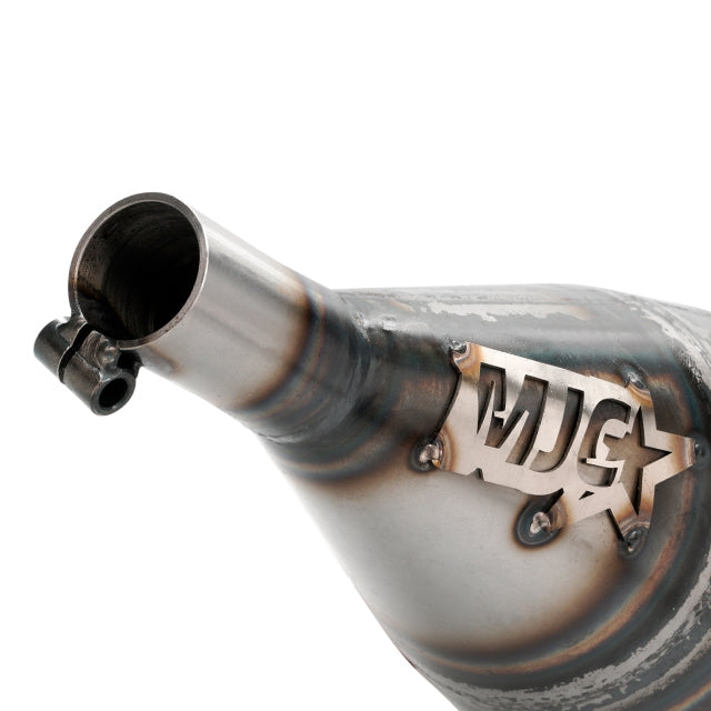 Escape MJC 100-110cc Derbi / Minarelli AM6 - negro