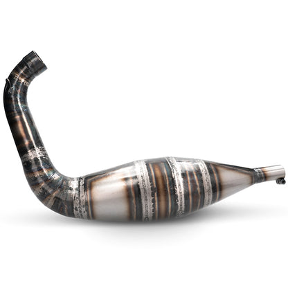 Escape MJC 100-110cc Derbi / Minarelli AM6 - rojo