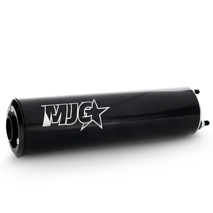Escape MJC 70-80cc Derbi / Minarelli AM6 - negro