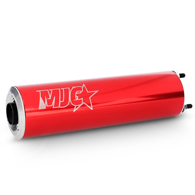 MJC 80-90cc Exhaust Derbi / Minarelli AM6 - red