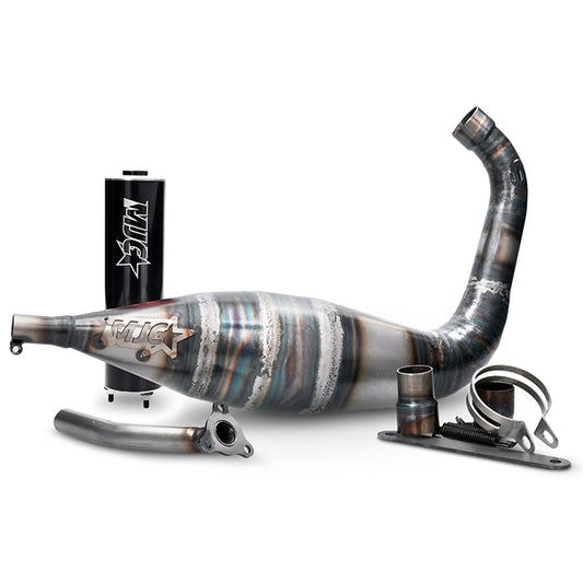 Escape MJC 90-100cc Derbi / Minarelli AM6 - preto