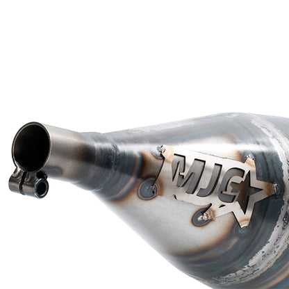 Escape MJC 90-100cc Derbi / Minarelli AM6 - preto