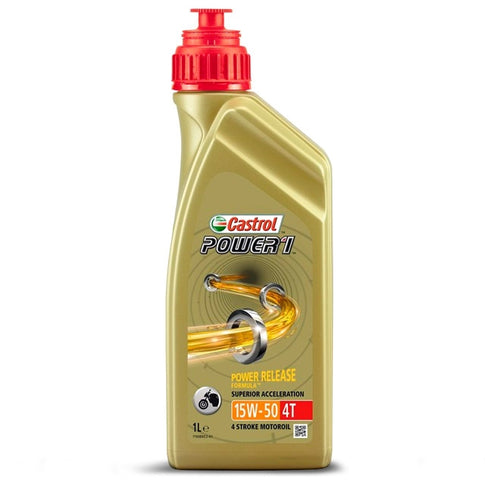 Huile moteur 4T 15W50 1L Castrol Power 1