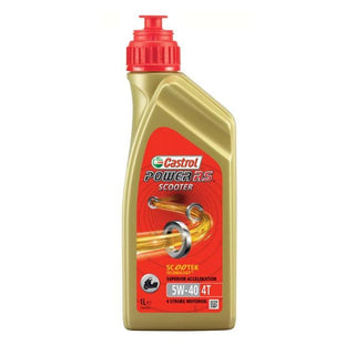 Óleo de motor 4T 5W40 1L Castrol Power1 Scooter