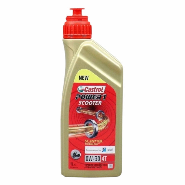 Aceite motor 4T 0W30 1L Castrol Power1 Scooter MO4T00203
