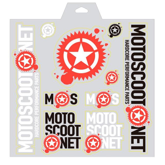 Kit de pegatinas Motoscoot - 20 pegatinas