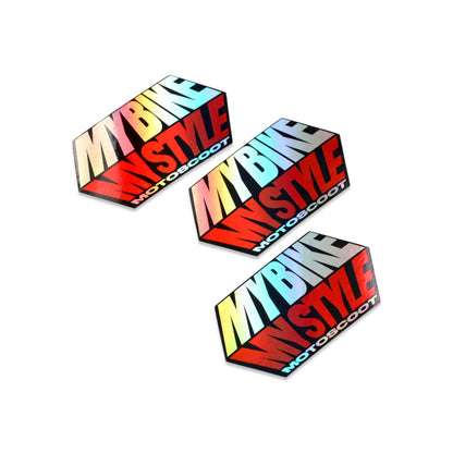 3D Motoscoot Sticker My Bike My Style Holographic