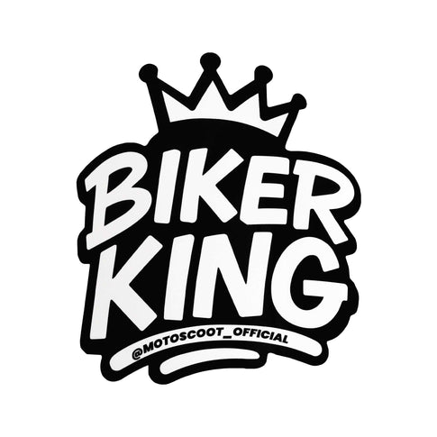 Autocolante Motoscoot Biker King