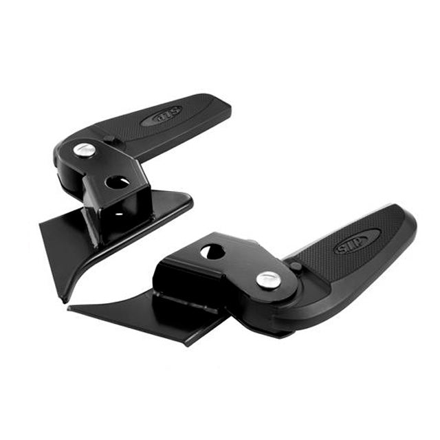 Apoio de pés em alumínio Vespa Primavera/Sprint 50-150ccm 2T /4T AC preto