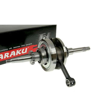 Cigüeñal Naraku motores 139QMB/QMA GY6 50cc 16 dientes corona bomba aceite