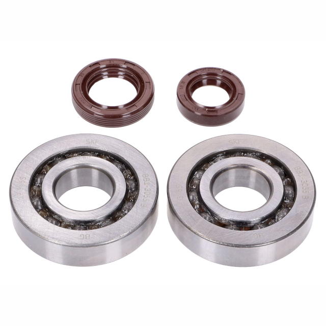 Kit rodamientos y retenes de cigüeñal Honda Dio/Kymco DJ/Sym Vertical 50cc Naraku NK104.25