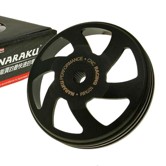 Clutch bell Naraku Piaggio / Peugeot / GY6 / Kymco d=107mm