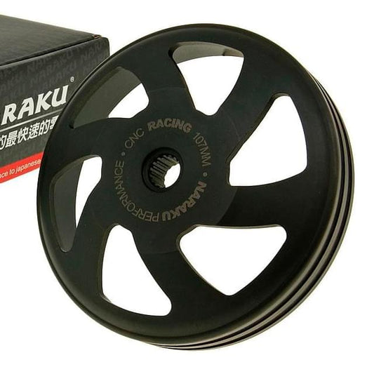 Campânula de embraiagem Naraku V2 Minarelli scooter d=107mm