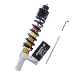 Amortecedor traseiro Vespa LX/S 50 05-14 2T-4T YSS Eco Line Gás - preto