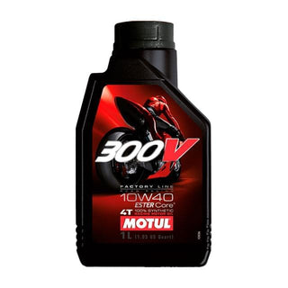 Óleo de motor 4T 10W40 1L Motul 300V Factory Line Road